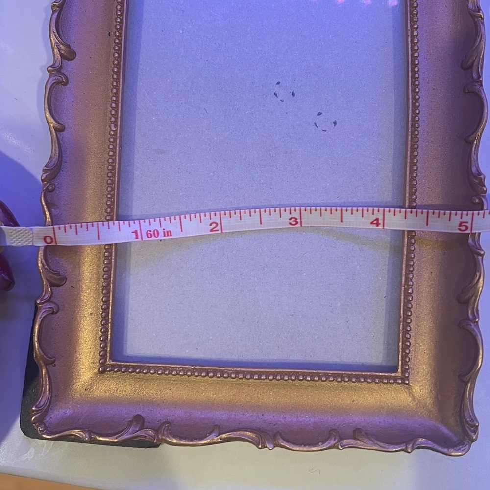 Elegant Gold Picture Frame with Bow Accent For 4x6 pictures - Picture 15 of 16